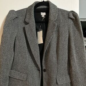 Tweeted blazer
